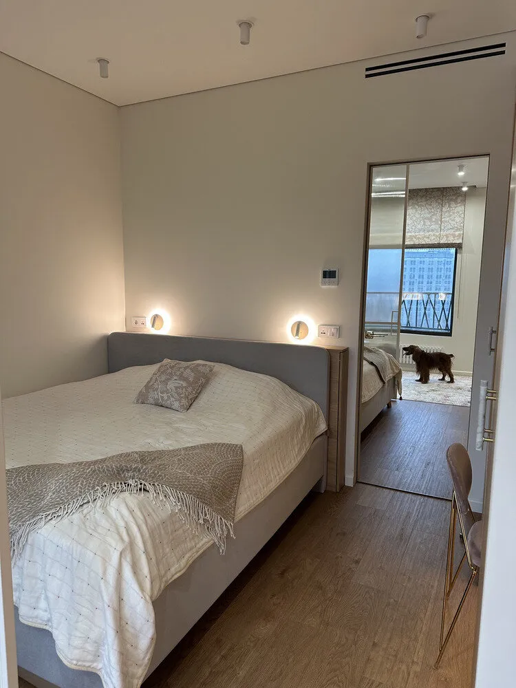 Фотография: в стиле , Современный, Квартира, Проект дня, 3 комнаты, 40-60 метров, Лина Князева, Виктория Тозлян – фото на нашем сайте