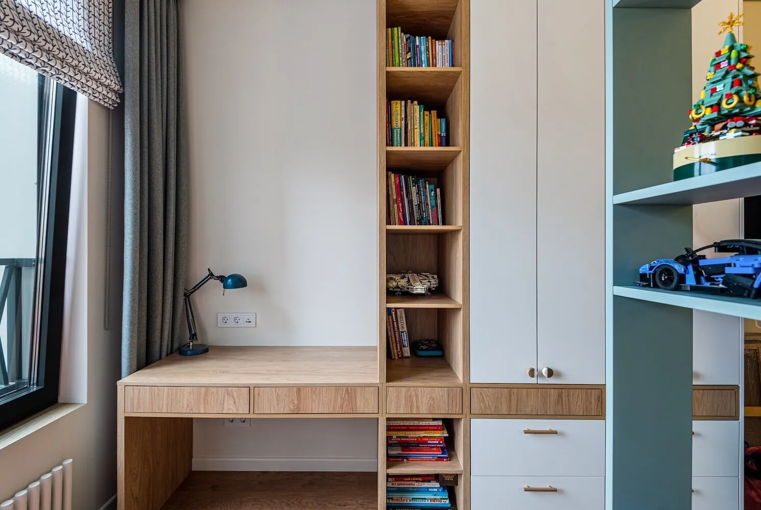 Фотография: в стиле , Современный, Квартира, Проект дня, 3 комнаты, 40-60 метров, Лина Князева, Виктория Тозлян – фото на нашем сайте