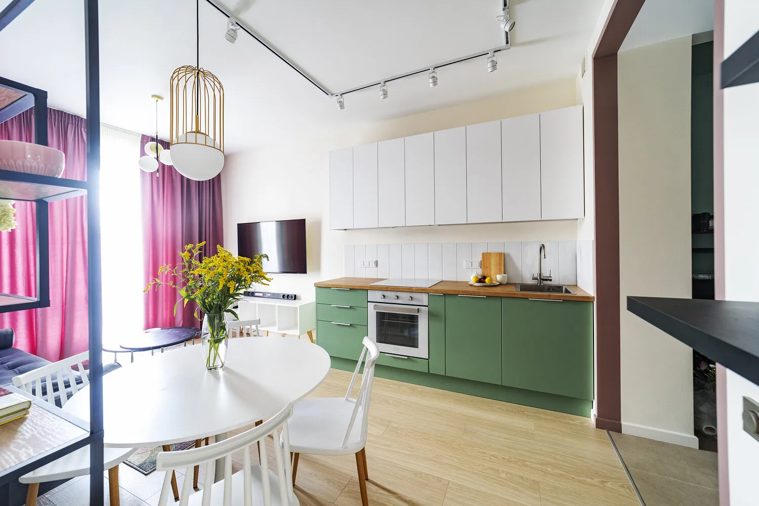 Foto: estilo moderno, apartamento, Proyecto de la Semana, Moscú, 2 habitaciones, hasta 40 metros, 40-60 metros, Lyubov Morozova – fotos en nuestro sitio web