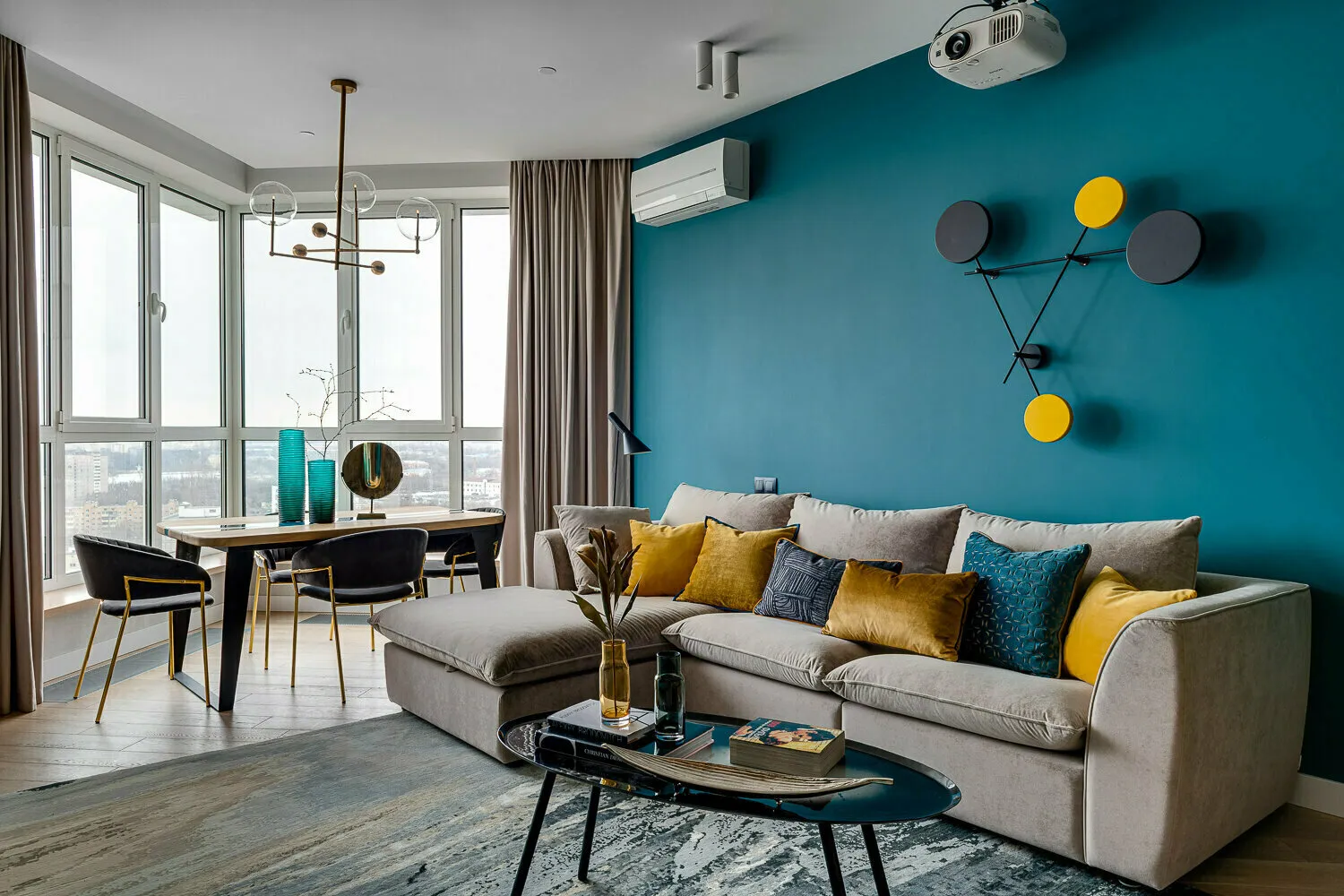 Foto: en estilo , Cocina y comedor, Sala de estar, Diseño de habitación, Diseño interno, Consejos, cocina-sala de estar, diseño cocina-sala de estar, a favor y en contra – fotos en nuestro sitio web