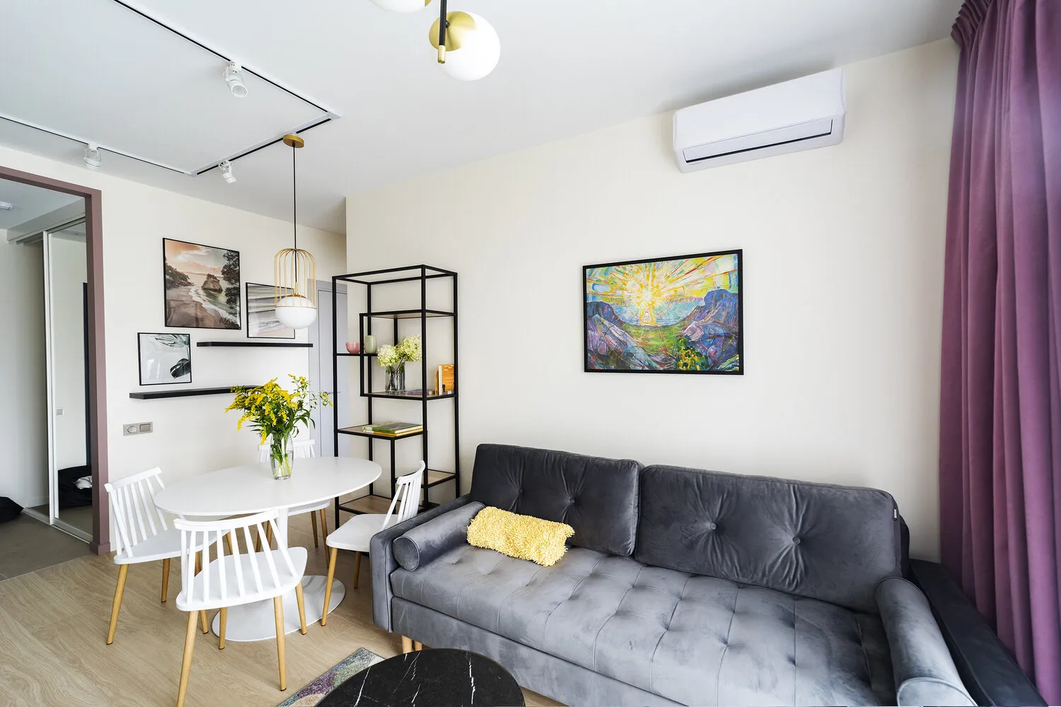 Foto: estilo moderno, apartamento, Proyecto de la Semana, Moscú, 2 habitaciones, hasta 40 metros, 40-60 metros, Lyubov Morozova – fotos en nuestro sitio web