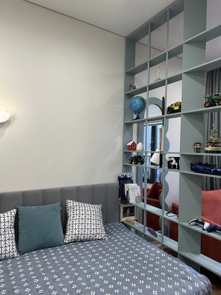 Фотография: в стиле , Современный, Квартира, Проект дня, 3 комнаты, 40-60 метров, Лина Князева, Виктория Тозлян – фото на нашем сайте