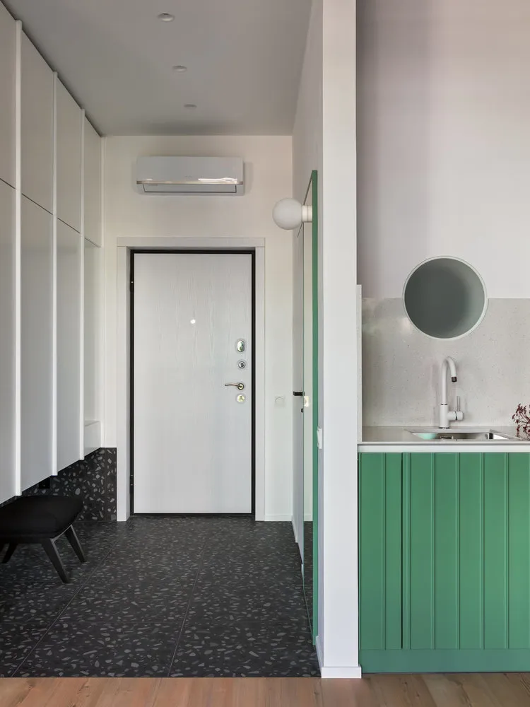 Foto: Vestíbulo en estilo moderno, Consejos, zona sucia – foto en nuestro sitio web