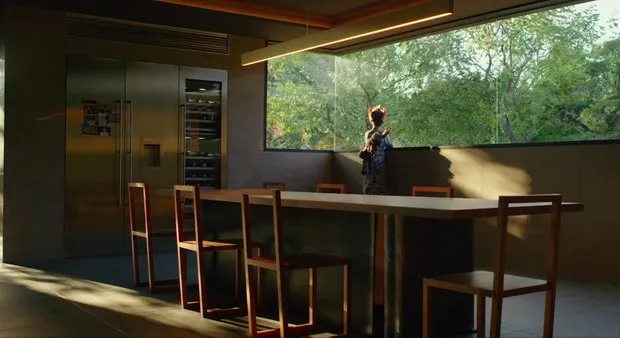 Photo: Kitchen and dining room in Modern, Minimalism, Eclectic, Interior Design, LIFESTYLE – photo on our website