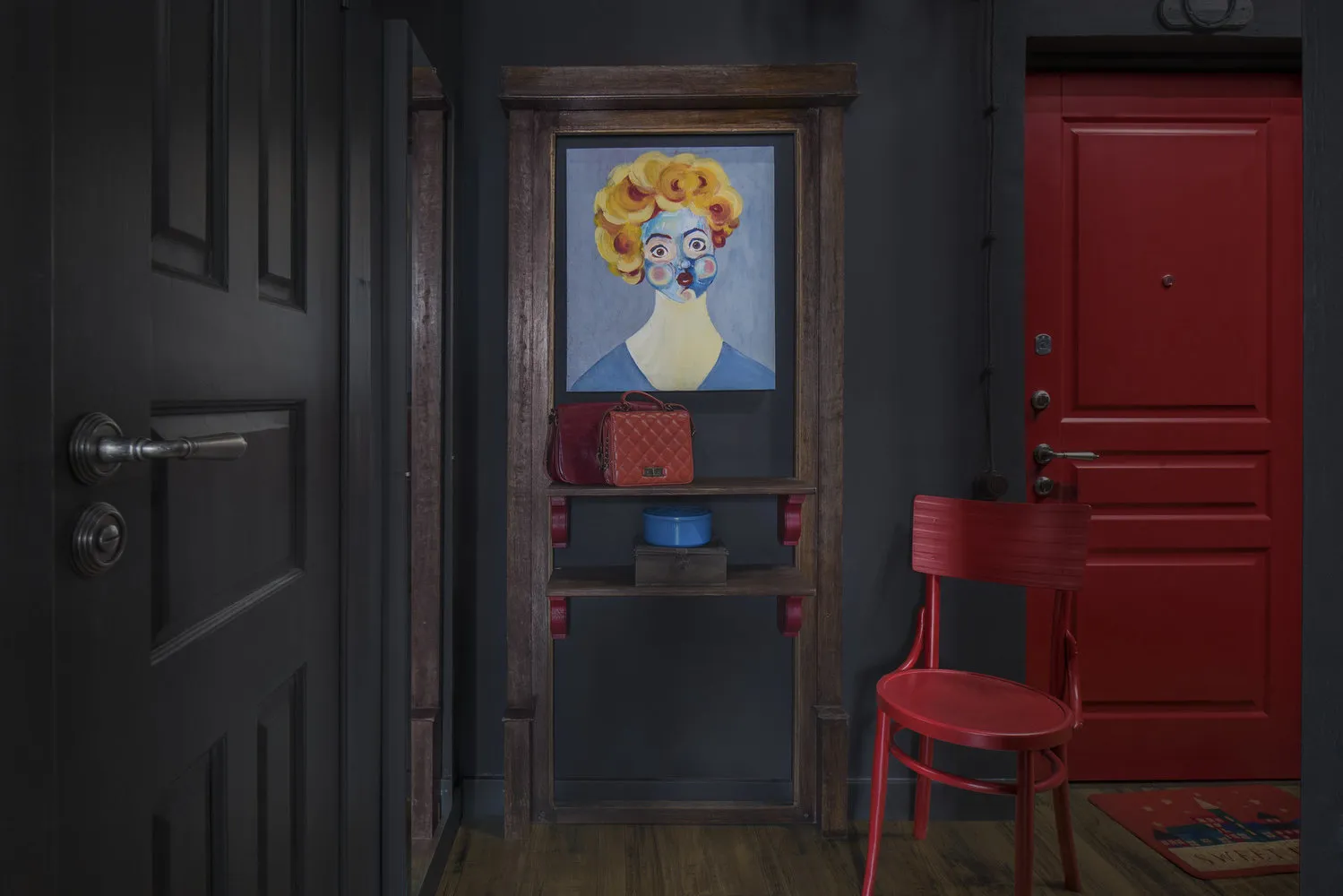 Foto: Eingangsbereich im Stil Provence und Country, Modern, Tipps, Designerwohnungen, Sberbank, Domklik, Sber, SberInsurance – Foto auf unserer Website