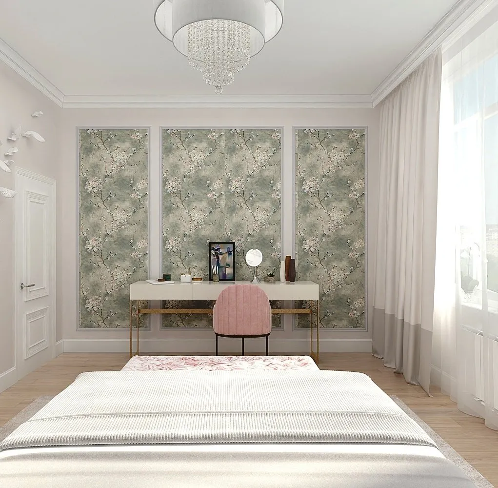 照片：现代风格卧室，室内装饰，技巧，维多莉亚·佐洛娜，Zi-Design 室内设计 – 网站上的照片