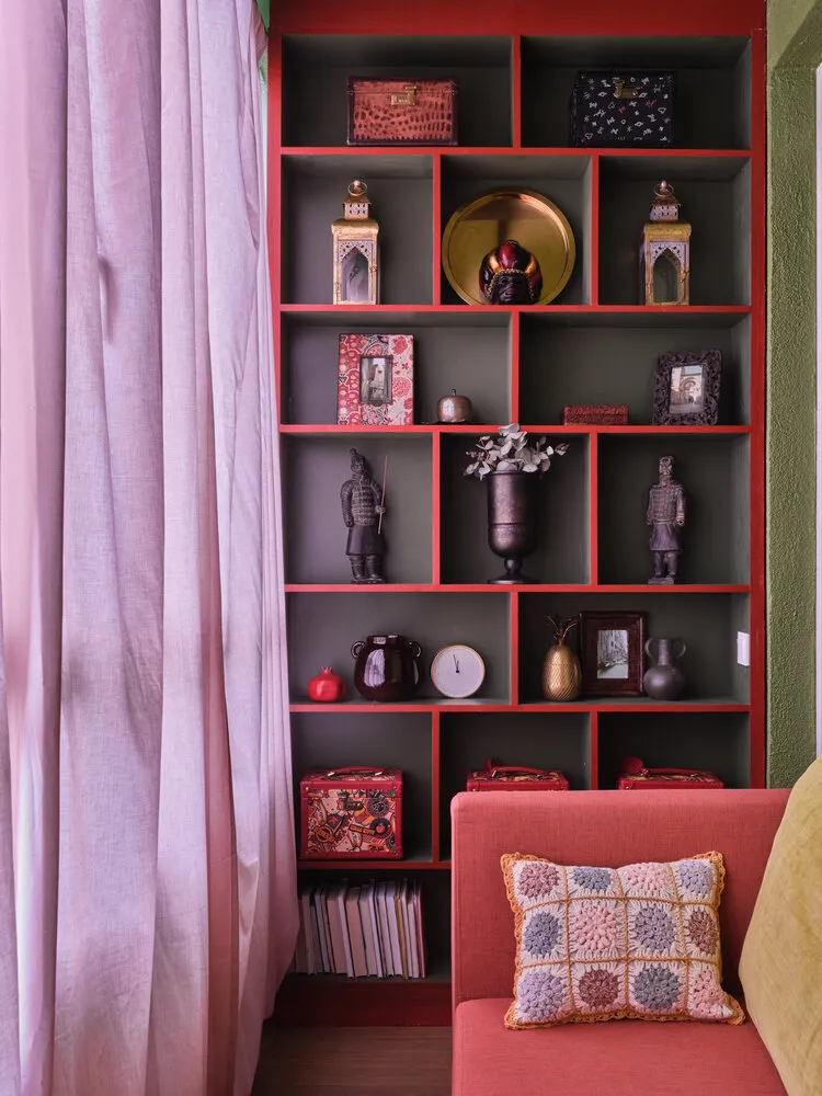 Foto: Balcón en estilo Ecléctico, Oriental, Apartamento pequeño, Departamento, Estudio, Proyecto de la semana, San Petersburgo, hasta 40 metros, Anna Tarasova, AT-INTERIORS, Varvara Ponomareva – fotos en nuestro sitio web