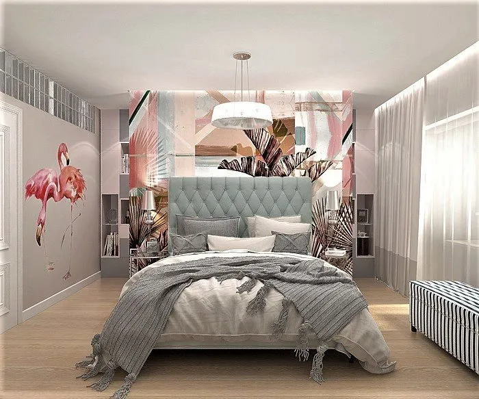 照片：现代风格卧室，室内装饰，技巧，维多莉亚·佐洛娜，Zi-Design 室内设计 – 网站上的照片