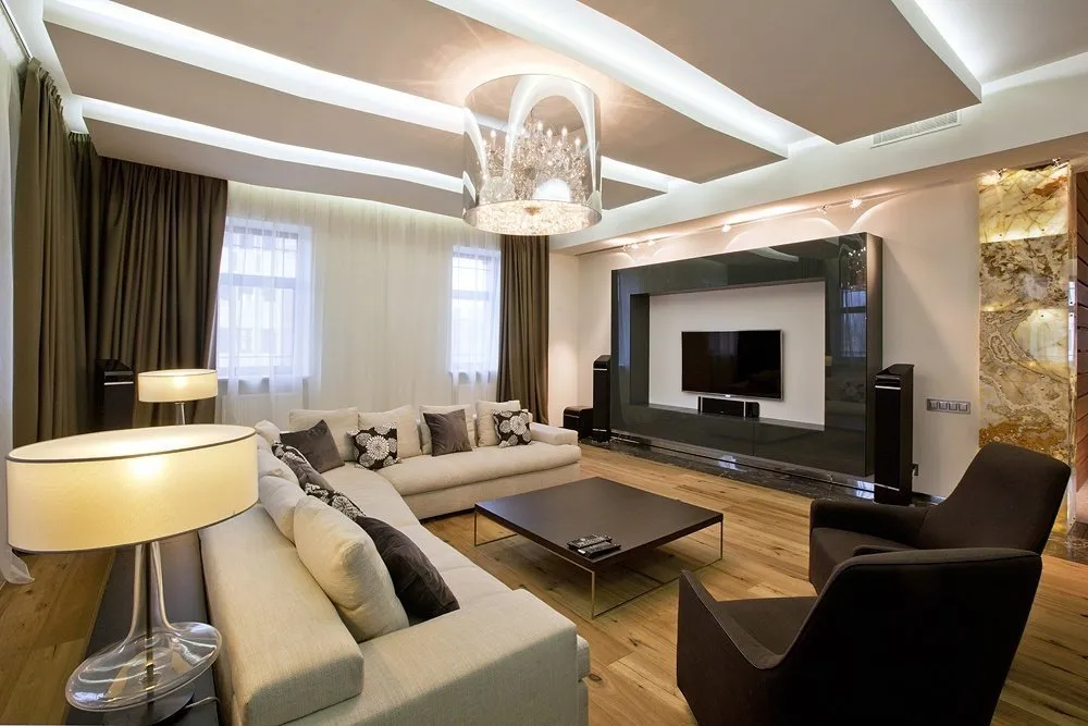 Photo: Living Room in Modern Style, Tips – photo on our website