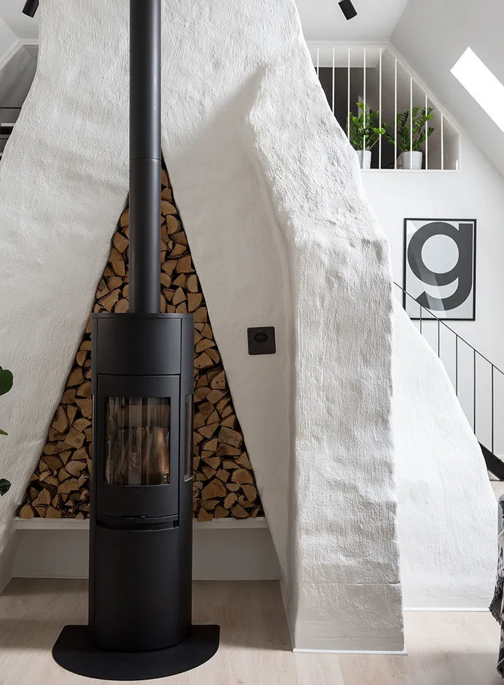 照片：斯堪的纳维亚风格客厅，室内装饰，公寓，瑞典，4人或更多，面积90平方米以上，Vesteros – 我们网站上的照片