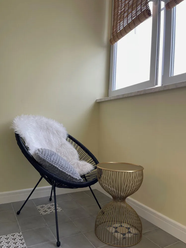 Foto: Balcón en estilo moderno, Apartamento, Proyecto del día, Región de Moscú, Edificio monolítico, 3 habitaciones, 60-90 m², Zhukovski, María Chikunova – foto en nuestro sitio web