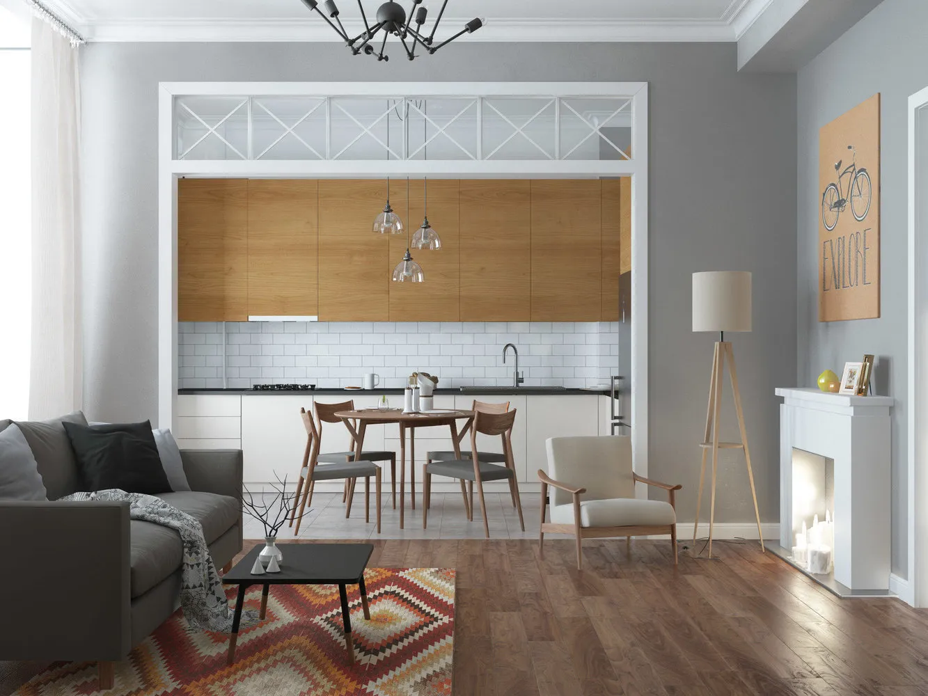 Photo: Modern Living Room, Tips, Guide, Marina Sarkisyan, Anna Kovalchenko, apartment for rent, Tatyana Lushina, We Create Studio, UD Base, interior encyclopedia, BoomPlanner – photo on our website