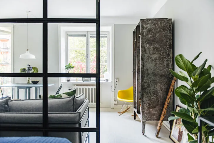 照片：北欧风格客厅，室内装饰，小公寓，公寓——我们网站上的照片