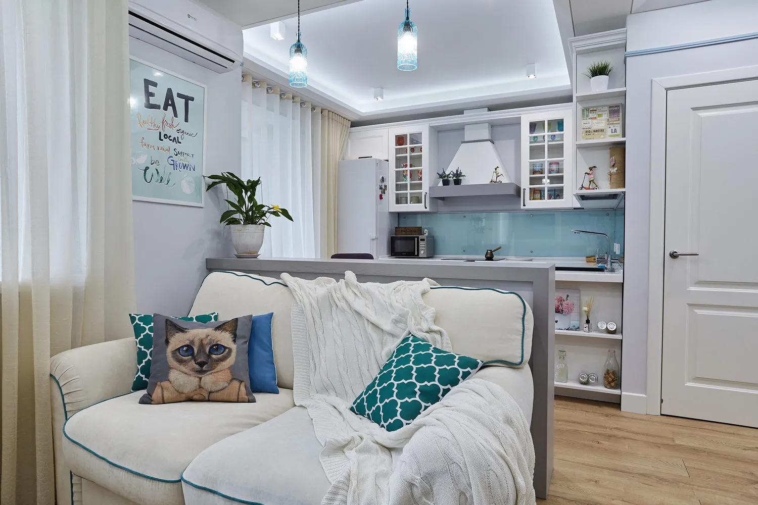 Фото: у скандинавському стилі, Квартира, Гід, затишний дім, компактна квартира, хюгге, інтер’єр у стилі хюгге – фото на нашому сайті