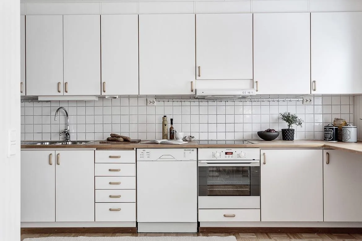 照片:现代风格厨房和餐厅、客厅、室内装饰、房屋、瑞典、斯德哥尔摩、如何营造温馨氛围、4人或以上、超过90平方米、接待式室内设计 – 我们网站上的照片