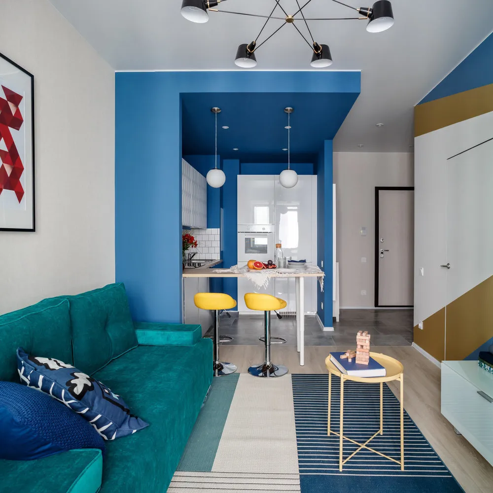 Photo: Modern Living Room, Tips, Guide, Marina Sarkisyan, Anna Kovalchenko, apartment for rent, Tatyana Lushina, We Create Studio, UD Base, interior encyclopedia, BoomPlanner – photo on our website