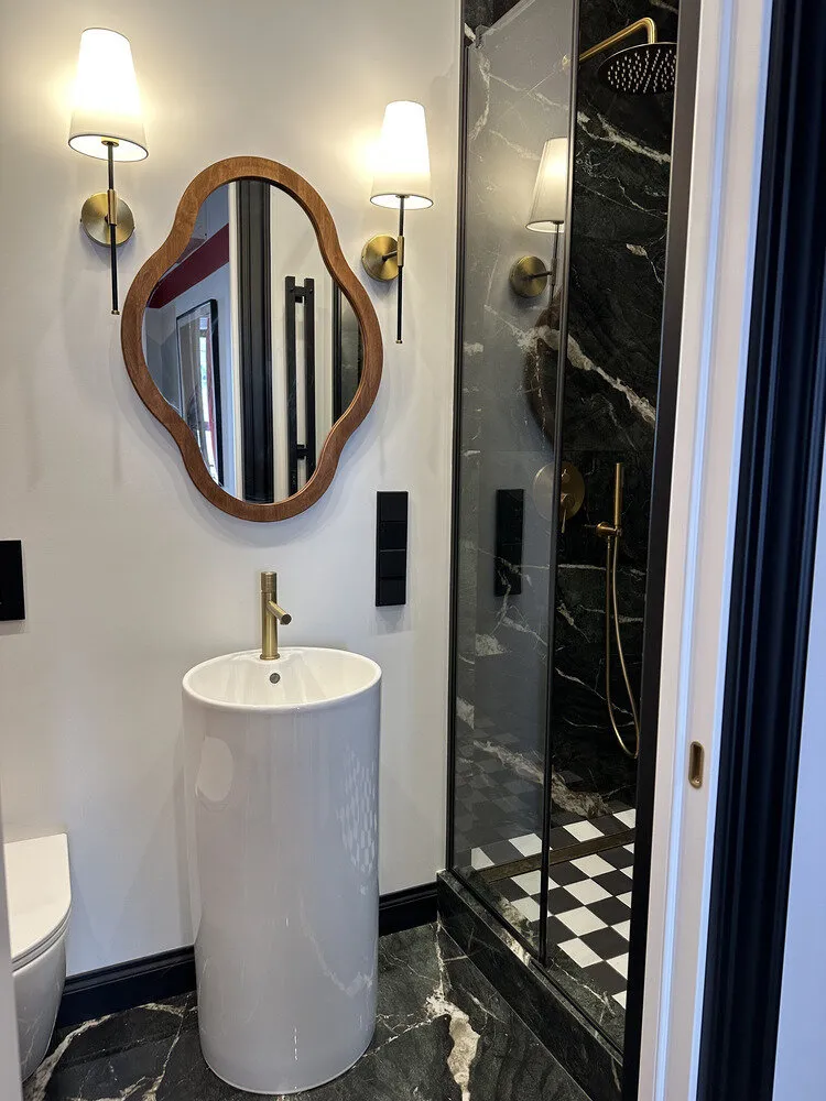 Photo: in the style of Modern, Eclecticism, Apartment, Project of the Day, Moscow, 3 rooms, 60-90 sq.m, Sабина Неровня – photo on our website