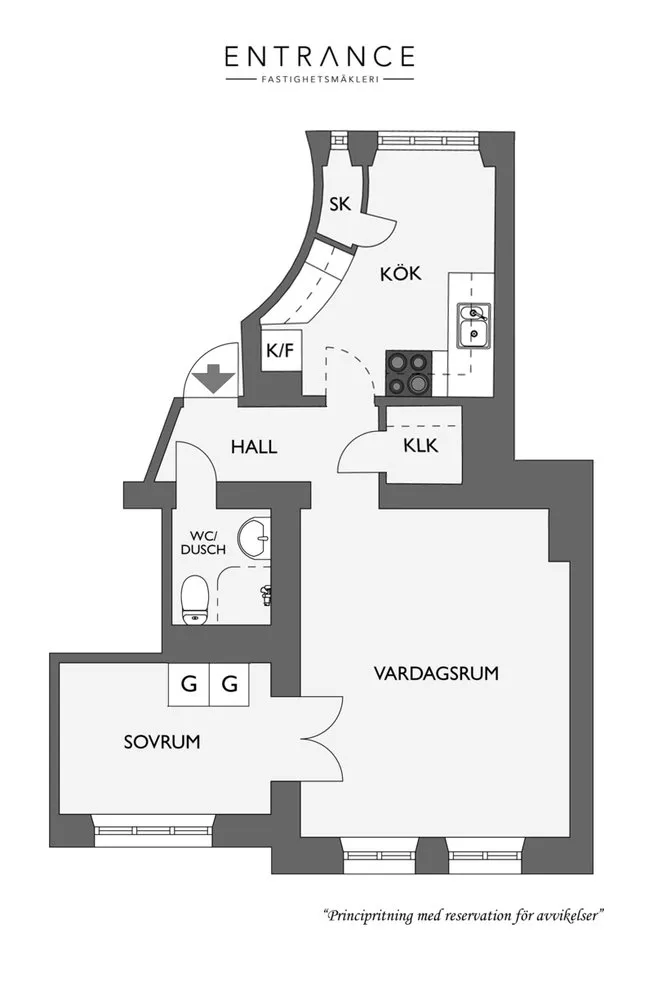 照片:北欧风格平面图,现代,室内装饰,白色,灰色 – 我们网站上的照片