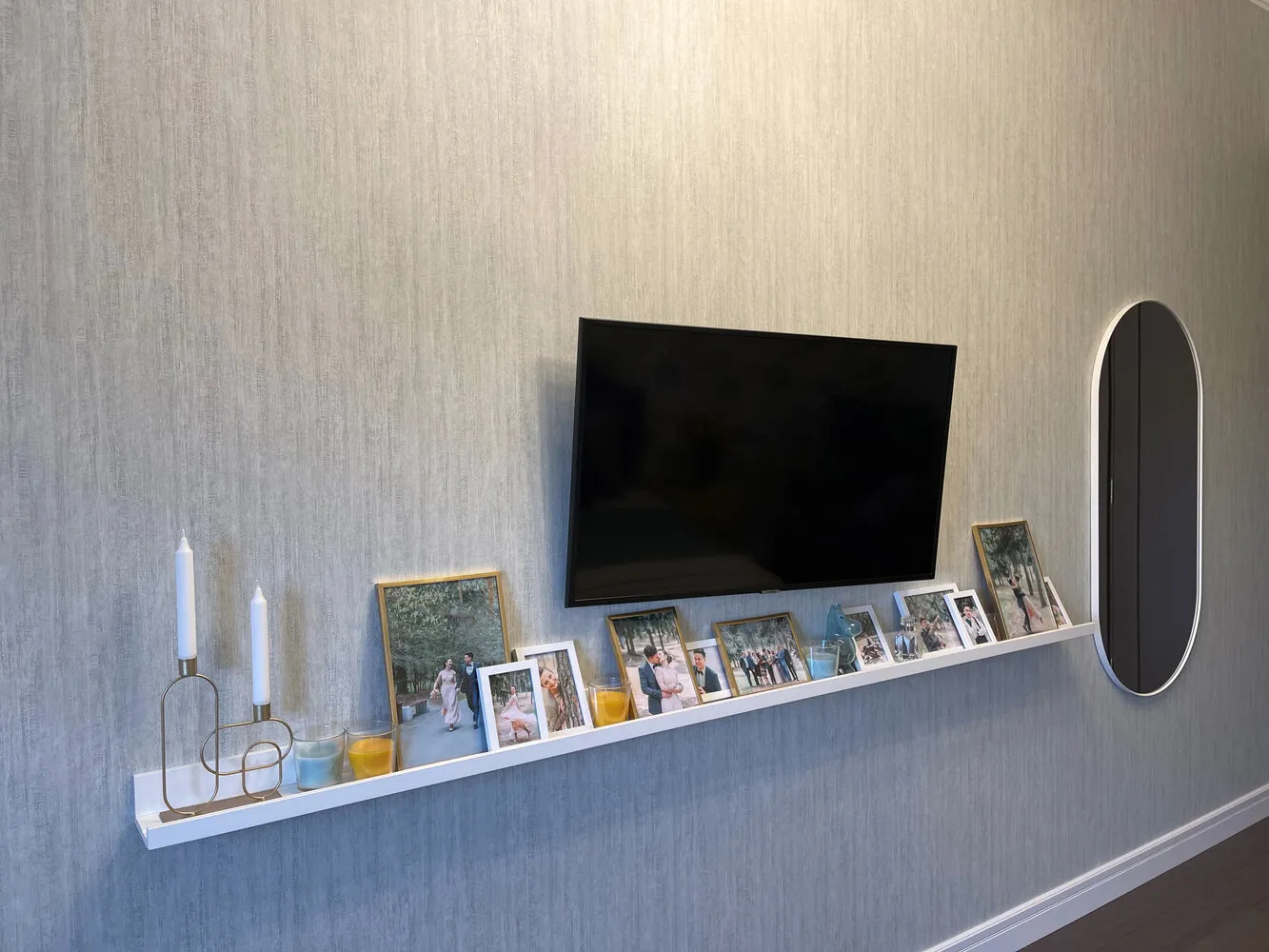 Foto: Dormitorio en estilo moderno, Apartamento, Proyecto del día, Región de Moscú, Edificio monolítico, 3 habitaciones, 60-90 m², Zhukovski, María Chikunova – foto en nuestro sitio web