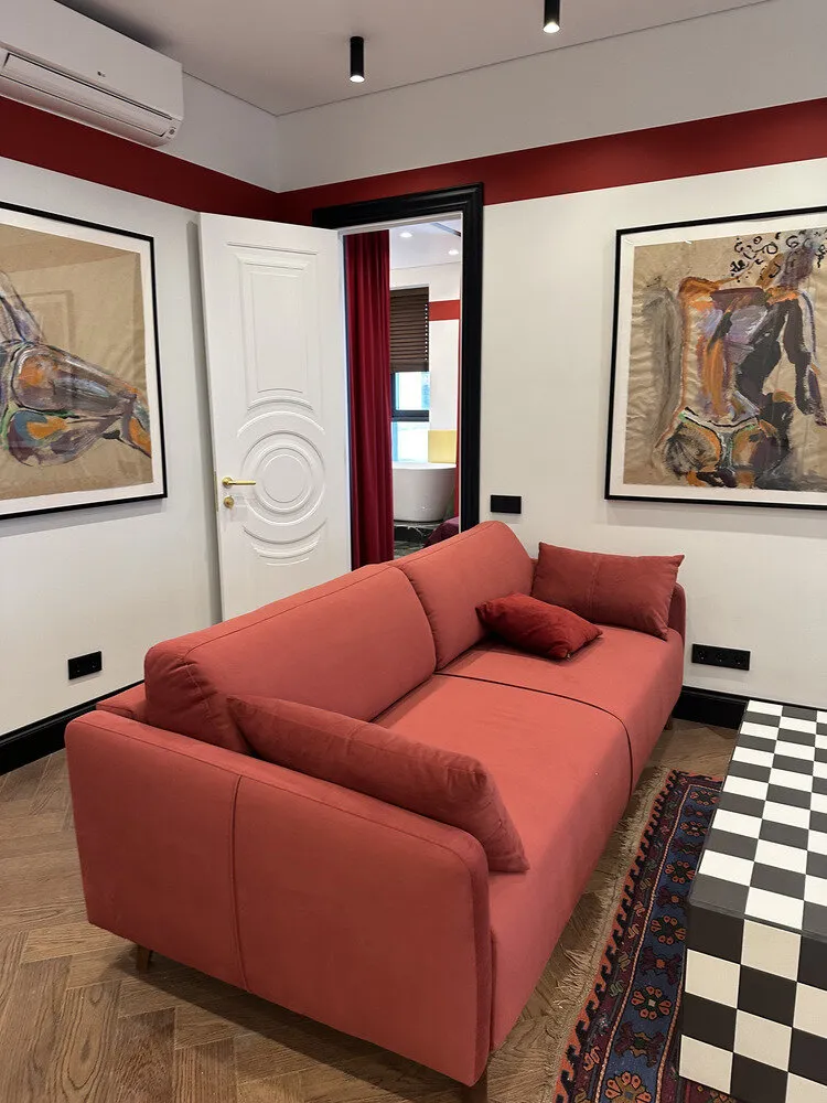 Photo: in the style of Modern, Eclecticism, Apartment, Project of the Day, Moscow, 3 rooms, 60-90 sq.m, Sабина Неровня – photo on our website