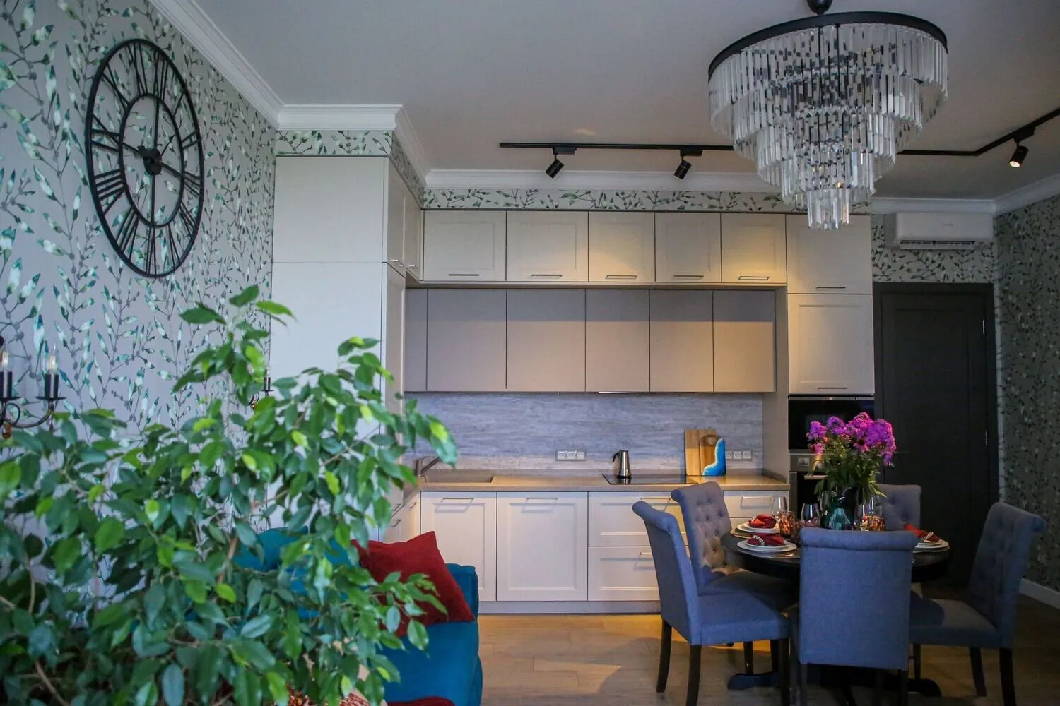 Фотографія: Кухня та столова в стилі Сучасний, Квартира, Проект дня, Московська область, Монолітний будинок, 3 кімнати, 60-90 метрів, Жуковський, Марія Чикунова – фото на нашому сайті