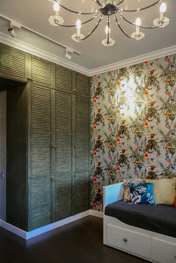 Фотографія: Кабінет в стилі Современный, Еклектика, Квартира, Проект дня, Московская область, Монолитный дом, 3 комнаты, 60-90 метров, Жуковский, Мария Чикунова – фото на нашем сайте