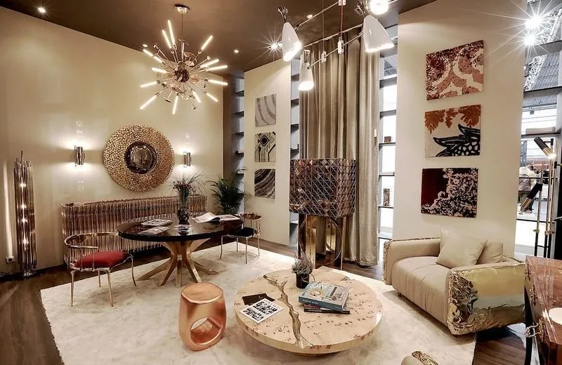 Photo: Living Room in Eclectic Style, Nadia Zотова, Gid, Alexey Ivanov, Marina Novikova, Maison & Objet 2018, Polina Agafonova – photo on our site