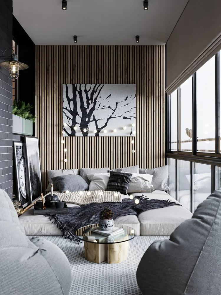 Photo: Scandinavian Balcony, Guide, Lavka Design, Tatyana Fabrichnaya, Photo Collection, Yana Groshева, Alena Ereменko, Tatyana Fursova, ADI INTERIORS GROUP, Natalia Golubovich, Klavdia Luchenko – Photo on Our Website
