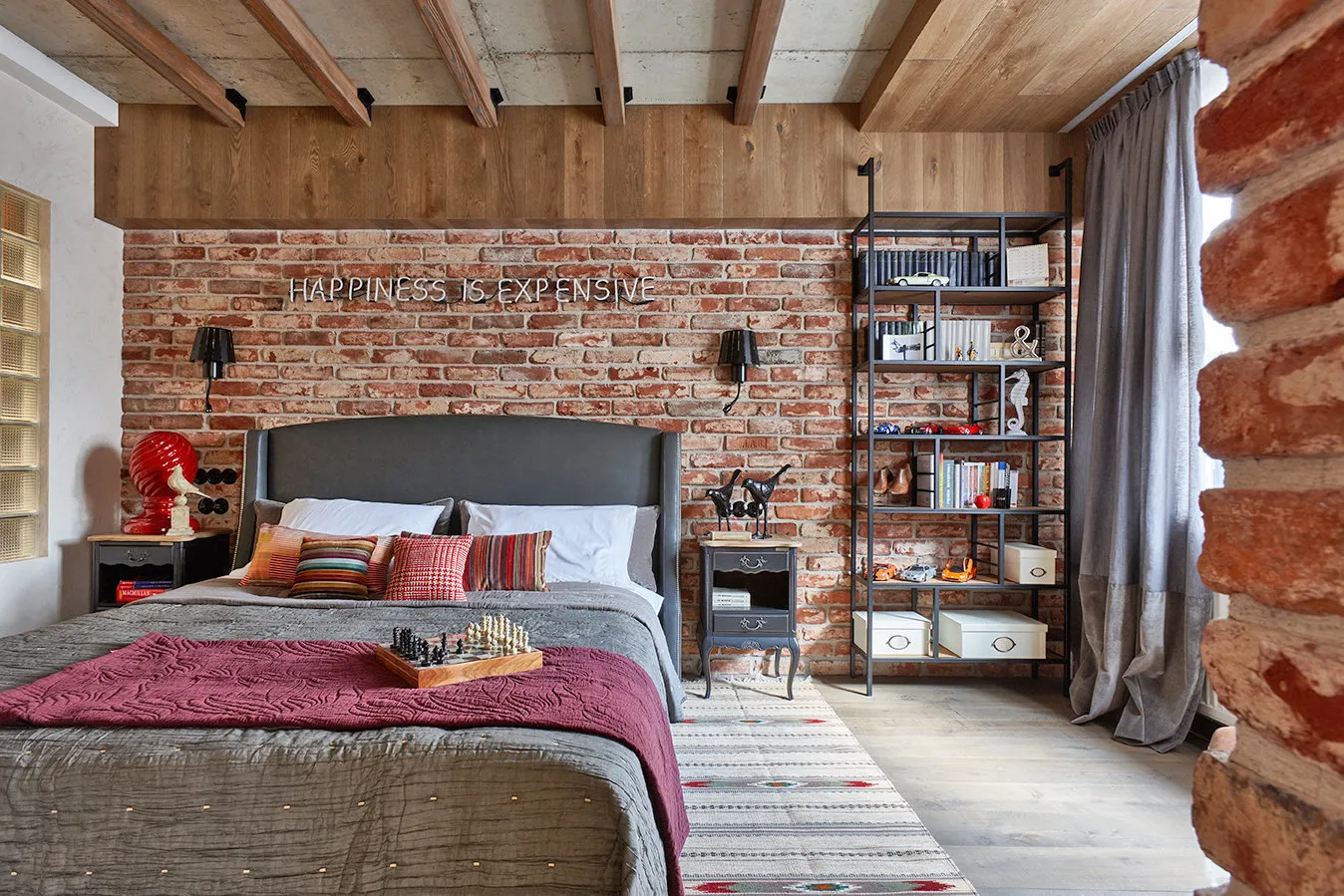 Photo: Loft Style Bedroom, Guide – photo on our website