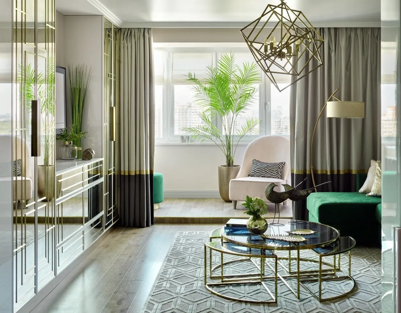 照片:经典风格客厅,技巧,家居翻新,Veronika Marfina – 我们网站上的照片