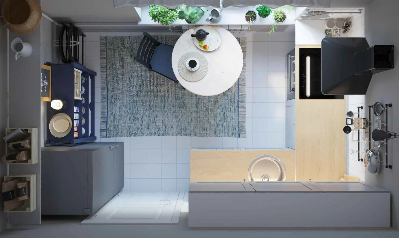 照片：北欧风格浴室，指南，宜家 – 我们网站上的照片