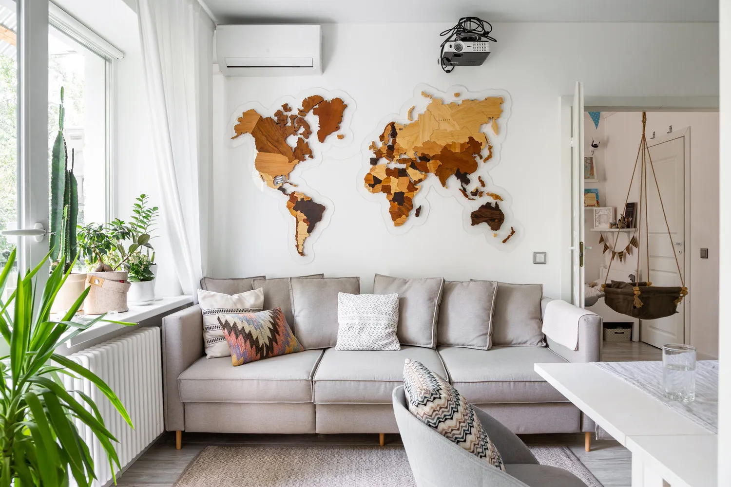 Foto: Sala nórdica, Decoración de interiores – foto en nuestro sitio web