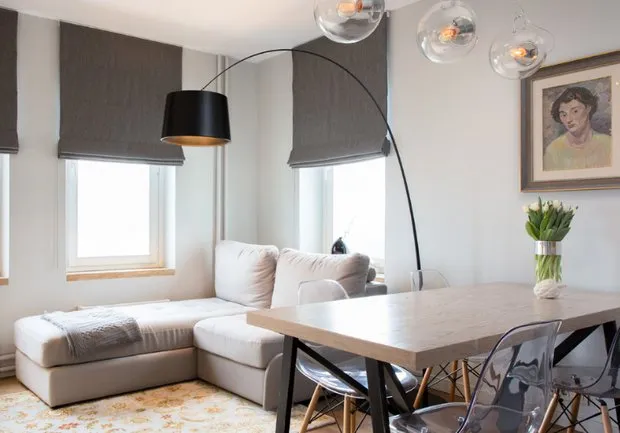 照片:现代风格客厅,技巧,实用装修,板楼,赫鲁晓夫楼,Ruslan Kirnichansky – 我们网站上的照片