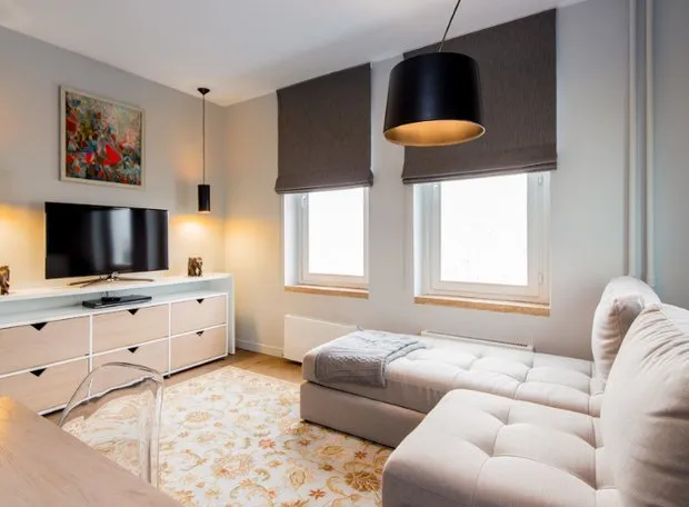 照片:现代风格客厅,技巧,实用装修,板楼,赫鲁晓夫楼,Ruslan Kirnichansky – 我们网站上的照片