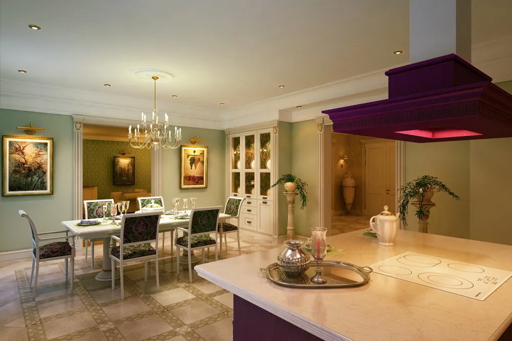 Фотографія: Кухня і столова в стилі Класичний, Поради – фото на нашому сайті