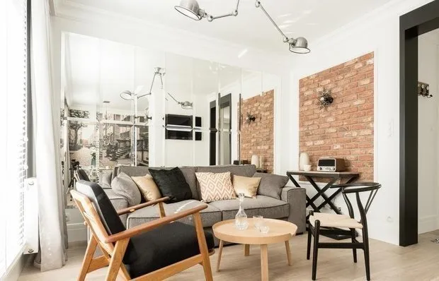 照片：现代风格客厅，小户型公寓指南，Encyclopedia_small_apartment – 我们网站上的照片