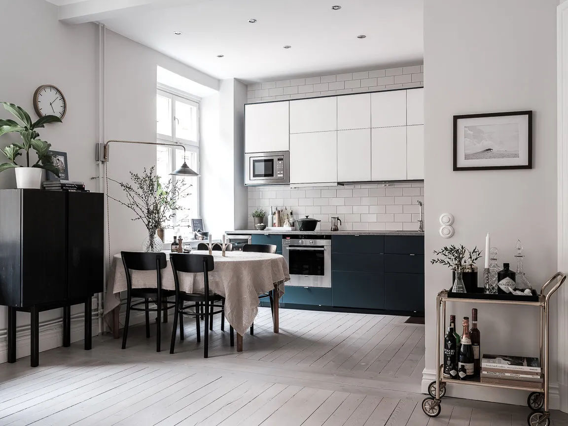 照片：斯堪的纳维亚风格，室内装饰，公寓——我们网站上的照片