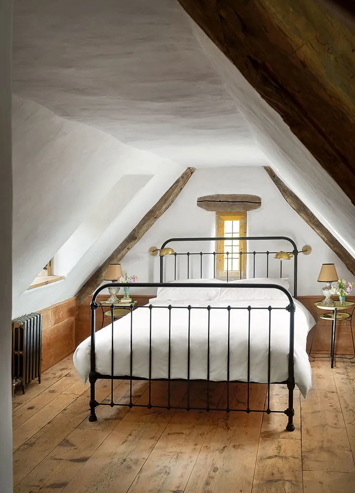 照片:普罗旺斯与乡村风格卧室,庄园房屋,房屋与小屋,超过90平方米 – 照片在我们网站上