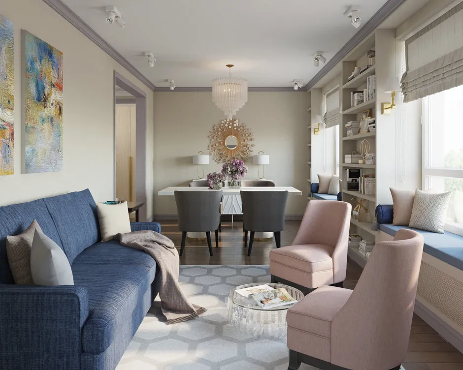 Design: Natalia Patrushova's interior design studio