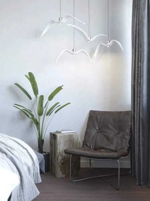 照片:生态风格卧室,技巧-我们网站上的照片