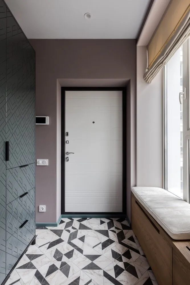 Foto: estilo moderno, apartamento, proyecto de la semana, San Petersburgo, edificio monolítico, 2 habitaciones, 40-60 m², Svetlana Olenburg – fotos en nuestro sitio web