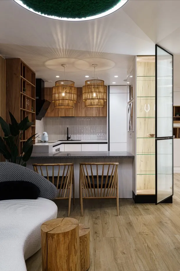 Foto: estilo , Apartamento, Proyecto de la semana, Olga Zemlyanaya – foto en nuestro sitio web