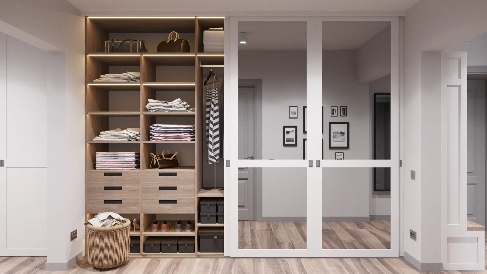 照片：极简衣帽间，技巧，安娜斯塔西娅·阿夫卡莫娃 – 我们网站上的照片