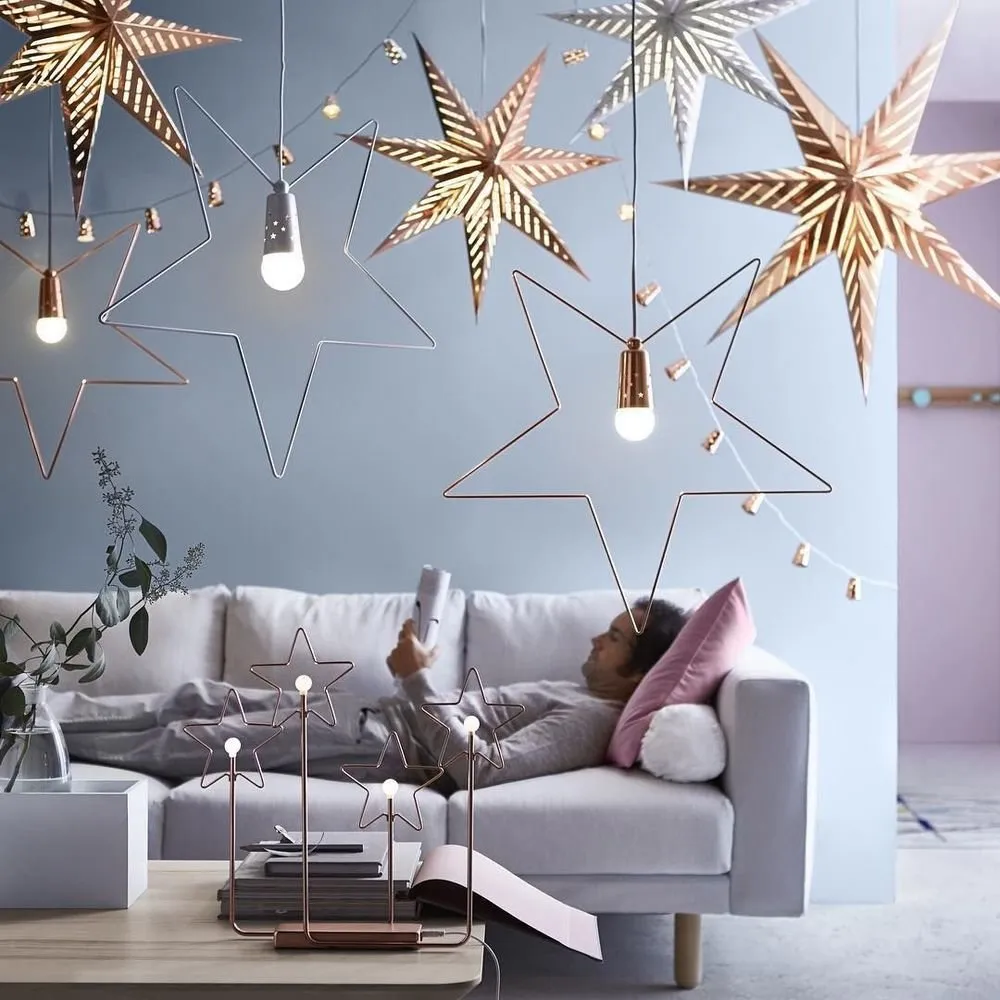 Фотография: в стиле , Гид, ИКЕА, новогоднее оформление интерьера, новогодний декор, новогодняя сервировка стола, зимний интерьер квартиры, много ИКЕА – фото на нашем сайте