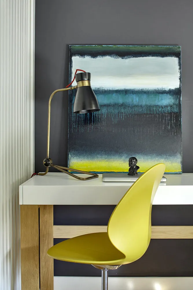 照片:现代风格办公室,技巧-我们网站上的照片