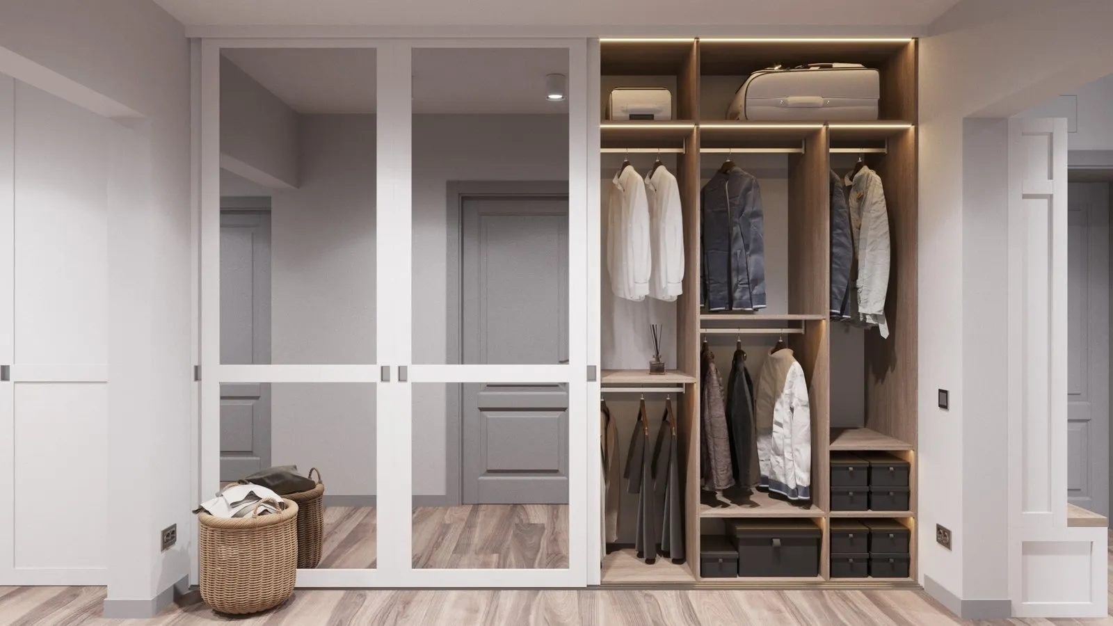 照片：现代衣帽间，技巧，安娜斯塔西娅·阿夫卡莫娃 – 我们网站上的照片