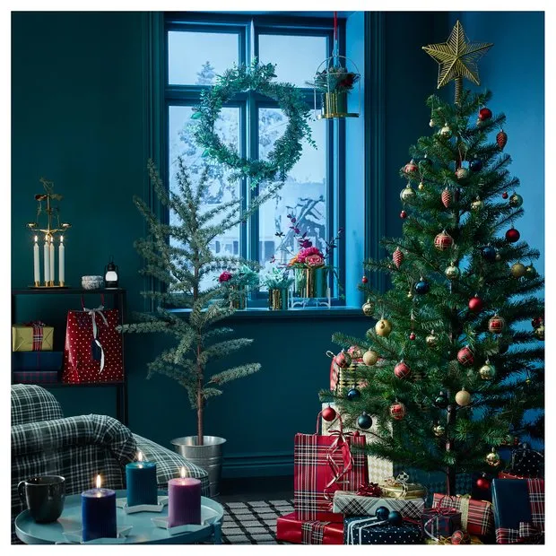 Фотография: в стиле , Гид, ИКЕА, новогоднее оформление интерьера, новогодний декор, новогодняя сервировка стола, зимний интерьер квартиры, много ИКЕА – фото на нашем сайте