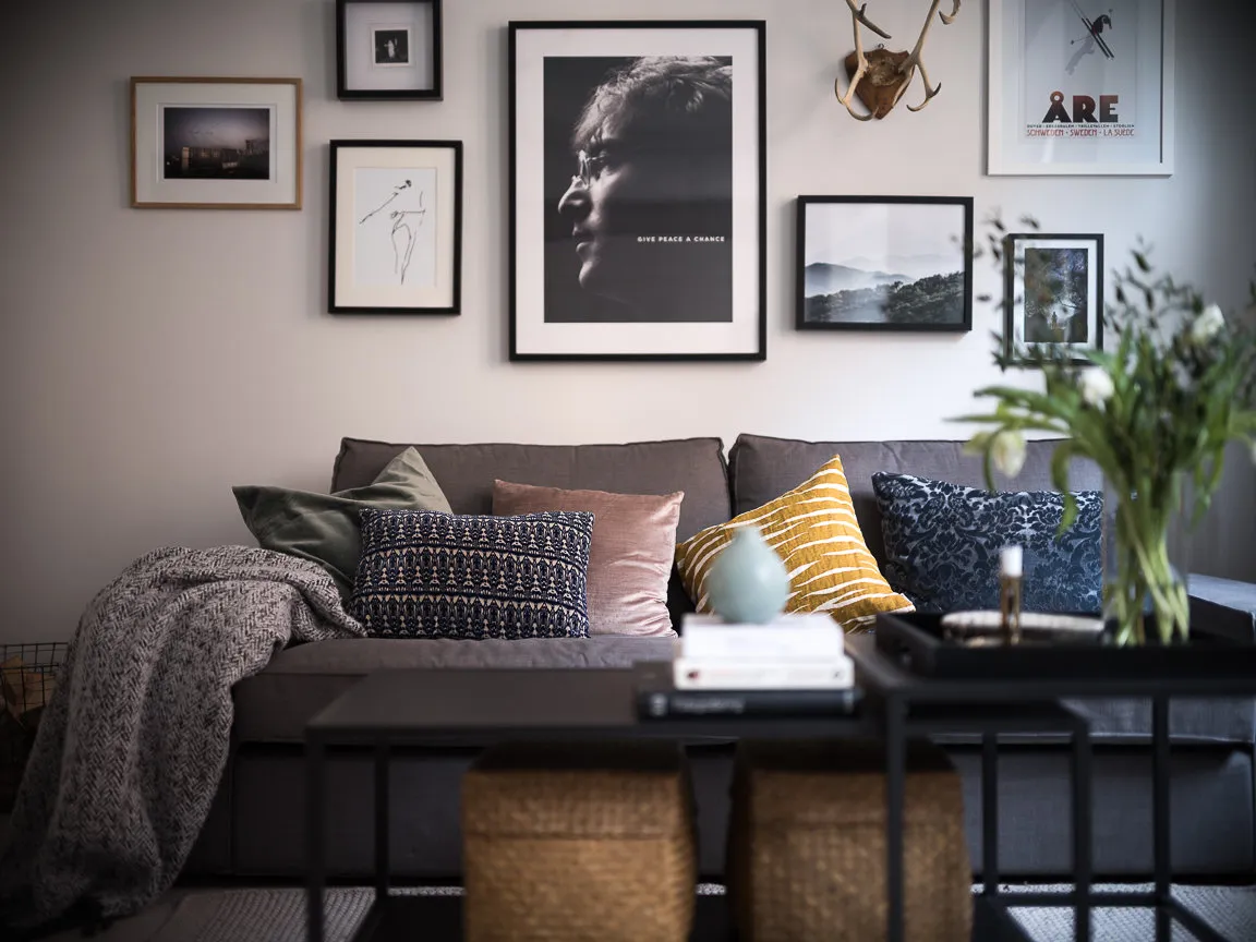 照片：斯堪的纳维亚风格，室内装饰，公寓——我们网站上的照片