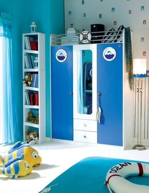 照片:现代风格儿童房,技巧——我们网站上的照片