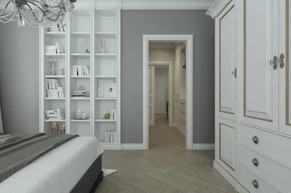 照片:古典风格卧室,技巧-我们网站上的照片